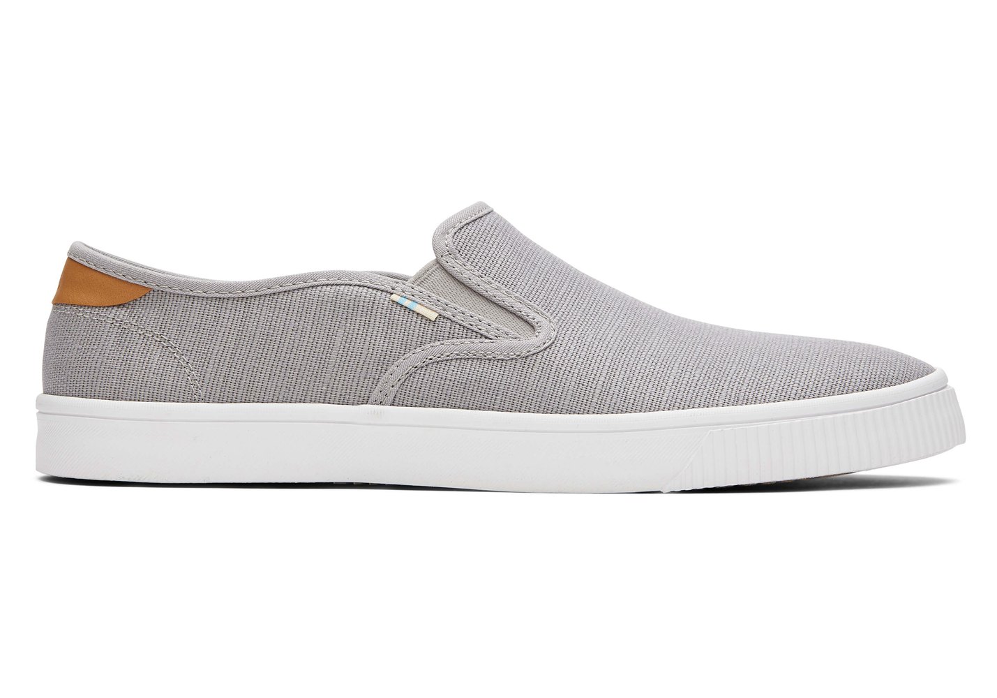 Toms Baja Slip On Grey - Mens - 14790-SOPR